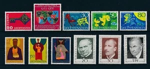 Juego Año Completo Liechtenstein 1968 MNH - Imagen 1 de 1