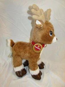 battery operated Build a Bear Workshop Rudolph Reindeer Friend Prancer W/ Collar - Picture 1 of 8