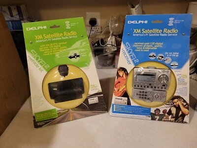 Brand New Delphi XM Satellite Radio SkyFi2 Receiver+SA10102 Vehicle Adapter Kit - Image 1 of 3