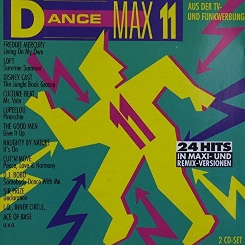 Dance Max 11 (1993) Freddie Mercury, Loft, Culture Beat, Naughty by Nat.. [2 CD] - Bild 1 von 1