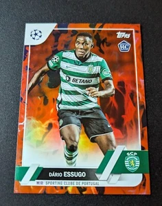 2022-2023 Topps UEFA Champions League Dario Essugo Inferno Parallel RC #155 - Picture 1 of 2