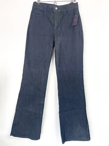 NYDJ Womens 6 Jeans Bootcut Dark Wash Blue Denim Original Slimming Fit 32" NEW - Picture 1 of 13