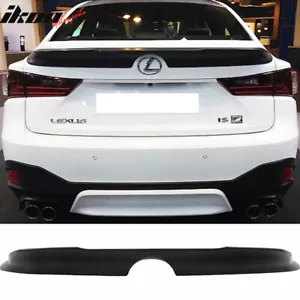 Fits 14-20 Lexus IS200t IS250 IS300 IS350 Rear Trunk Spoiler Wing ABS Unpainted - Picture 1 of 9