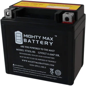 Motorcycle Battery Replacement, 12V 4AH, 55 CCA, Brand Produ - Picture 1 of 12