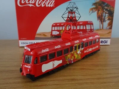CORGI OOC COCA COLA BLACKPOOL TRANSPORT BRUSH RAILCOACH TRAM MODEL CC44013 1:76 - Image 1 of 4