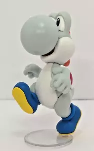 Jakks Pacific World of Nintendo 2.5" Grey/White Yoshi (Running) Figure - Bild 1 von 2