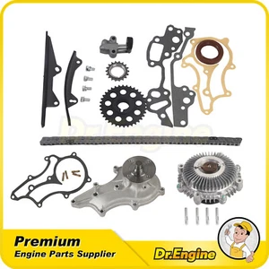 Kit de cadena de distribución bomba de agua ventilador embrague apto para camioneta Toyota 4Runner 85-95 2,4 L - Imagen 1 de 12
