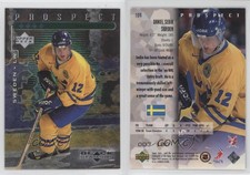 1998-99 Upper Deck Black Diamond Quadruple Diamond /100 Daniel Sedin #109 HOF