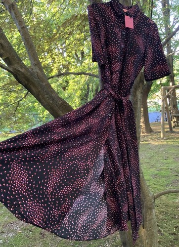 Abito da camicia Kate Spade ""Meadow"" posteriore aderente con cintura nuovo con etichette taglia 2 $368 00