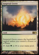 *FOIL* SUNPETAL GROVE NM M12 mtg Land - Rare *FOIL*