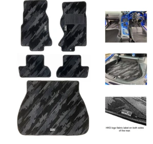 HKS FLOOR MATS FD3S FULL SET OCT RHD - Picture 1 of 1