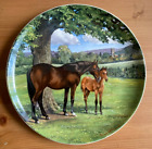 SPODE 1988 THE ENGLISH THOROUGHBRED BY SUSIE WHITCOMBE DECORATIVE PLATE