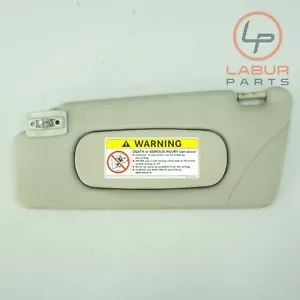 R230 03-06 Mercedes Clase SL PARASOL DELANTERO IZQUIERDO LADO CONDUCTOR PARASOL GRIS A300 - Imagen 1 de 6