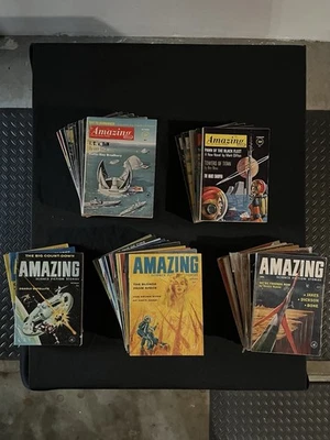 1958-1962 Amazing Stories: Fact and Science Fiction - Lot Of 30 Issues - Image 1 of 4