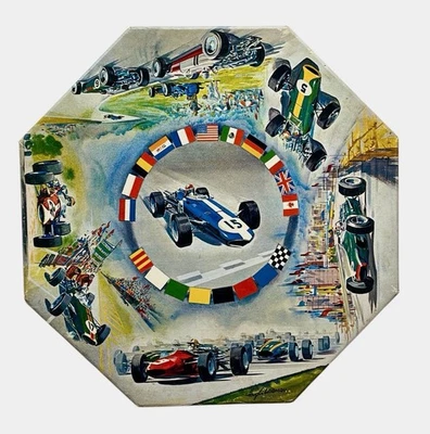 Rare Vintage Springbok 1968 Grand Prix Okta-Puzzle Racing F1 500 Pcs, Complete - Image 1 of 4