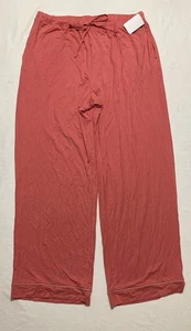 STATE OF DAY Damen Fluid Knit Pyjamahose PINK L - Bild 1 von 3