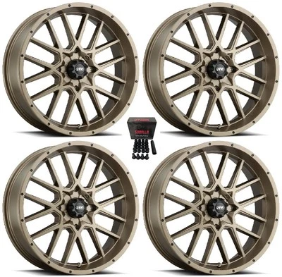ITP Hurricane ATV Wheels/Rims Bronze 20" Polaris Sportsman / RZR / Ranger - Image 1 of 3