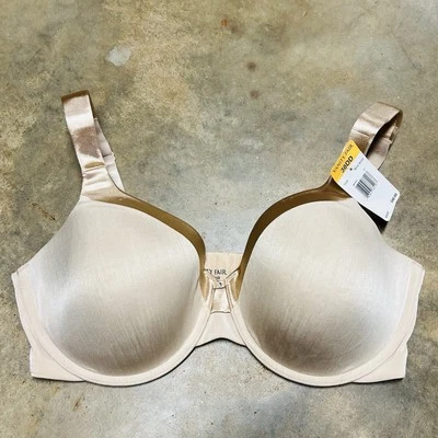 Sujetador Vanity Fair 74338 Illumination figura completa forrado UW para mujer 38DD rosa beige Foto 1 de 4