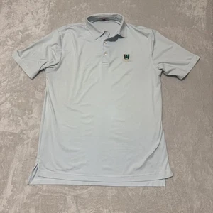 Polo Peter Millar estiva comoda uomo media a righe golf logo Pine Valley - Foto 1 di 8
