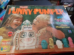 Vintage Play Doh 1969 Funny Pumper #205 Pumperoos Retro Pump It Fun Times Model - Afbeelding 1 van 5