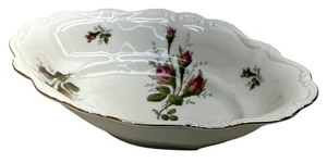 Rosenthal Pompadour Moosrose ovale Gemüseschüssel Germany 11" - Bild 1 von 9