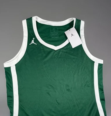 Nike Jordan Джерси женщин M Jumpman баскетбол зеленый Майка 90-х AT0540-342 - Изображение 1 из 4