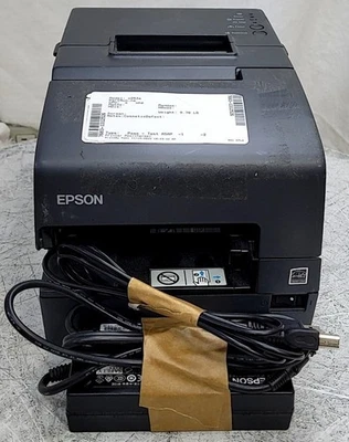 Epson M253A TM-H6000IV Thermal POS Printer Ethernet USB - Image 1 of 4