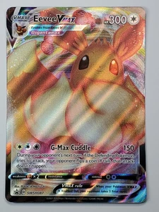 Eevee VMAX SWSH087 Holo SWSH: Sword & Shield Promo NM English Pokemon - Picture 1 of 2