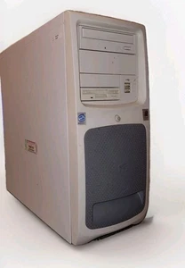 Vintage Gateway ATXSTF Pentium 3, ohne HDD oder Betriebssystem für Teile oder Reparatur - Bild 1 von 4