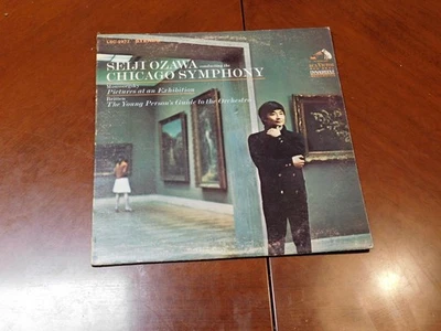 Seihi Ozawa conducting the Chicago Symphony record vinyl lp - Image 1 of 4