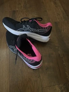 Brand New Asics Gel Cumulus 22 Womens Size 9 Black Pink Running 1012a741 - Picture 1 of 8