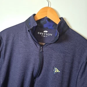 MEN'S GREYSON 1/4 ZIP PULLOVER, SIZE: M, COLOR: MALTESE (M16) - Picture 1 of 9