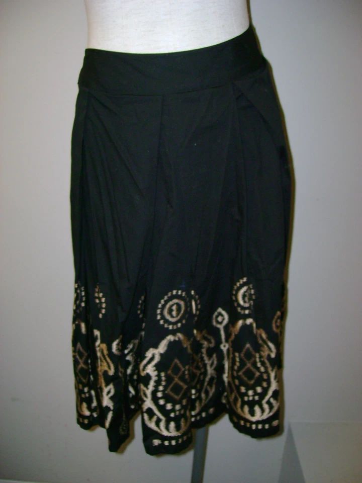 Sunny Leigh Woman Black Pleated Skirt 16W NWT $79 - Image 1 of 1