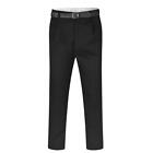 Senior Boys Regular Fit Trousers | Black | Navy | Grey