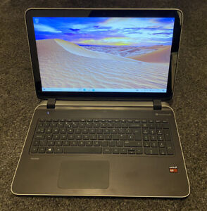 HP Pavilion 15.6" Touchscreen Laptop - AMD Quad-Core A8-6410, 120GB SSD, 8GB RAM