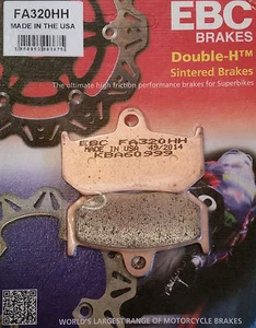 EBC/FA320HH Sintered Brake Pads (Rear) for MV Agusta 750/1000 F4, Brutale, F4RR - Picture 1 of 2