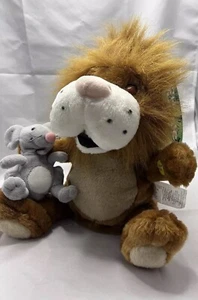 Beverly Hills Teddy Bear Company Singing Lion & Mouse. Lion Sleeps Tonight Song - Picture 1 of 6
