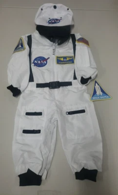 Disfraz de comandante de la NASA Aeromax talla ASW-18M con sombrero Foto 1 de 4
