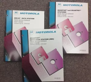 Motorola Quantar & Quantro Stacje DSS-11 Stacja danych Przewodniki użytkownika Kompletne - Zdjęcie 1 z 4