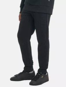 PUMA Youth Boys Fleece Jogger Athletic Pants (Black M-10/12) NWT - Picture 1 of 4