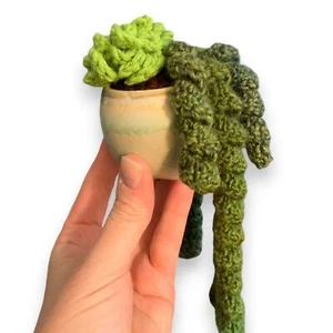 Crochet Succulent ~ Double Handmade Decorative Plant - Picture 1 of 3