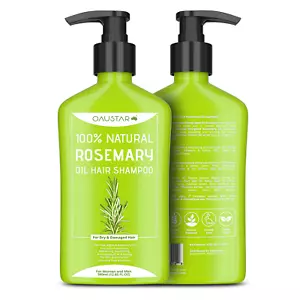 Rosemary Oil Shampoo-(100% Natural)-For Dandruff, Frizzy, Dry,Damaged Hair-380ml - Picture 1 of 10
