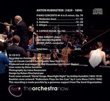 Anton Rubinstein : Anton Rubinstein: Piano Concerto No. 4/Caprice Russe CD