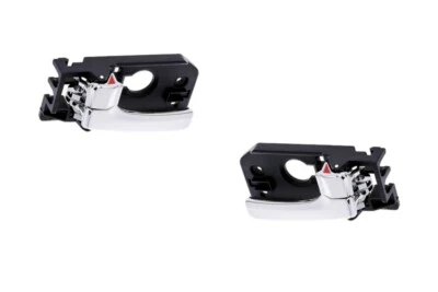 Manija de puerta interior interior delantera L & R cromada para HYUNDAI Entourage KIA Sedona Foto 1 de 2