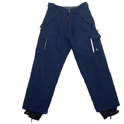 Pantalones de snowboard aislados vintage Eclipse Cargo Special Blend grandes azul marino para hombre Foto 1 de 4