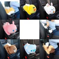 Cartoon Bear Car Accessories Seat Back Cover Holder Paper Napkin Box Tissue Box