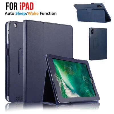 Для iPad 2/3/4/5/6-го поколения 9,7» Smart Flip кожаный чехол стойка чехол США - Изображение 1 из 4