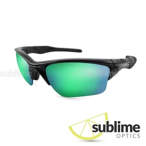Emerald Green Polarized Replacement lenses for Oakley Half Jacket 2.0 XL OO9154 - Picture 1 of 3