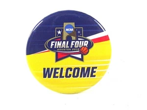 Pin de bienvenida oficial de la NCAA Final Four Houston Texas 2016 1 5/8" 51816 - Imagen 1 de 3