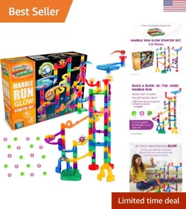 Marble Glow Run Race Track Set - 115 pcs, Glow in The Dark, STEM Educational ... - Picture 1 of 9